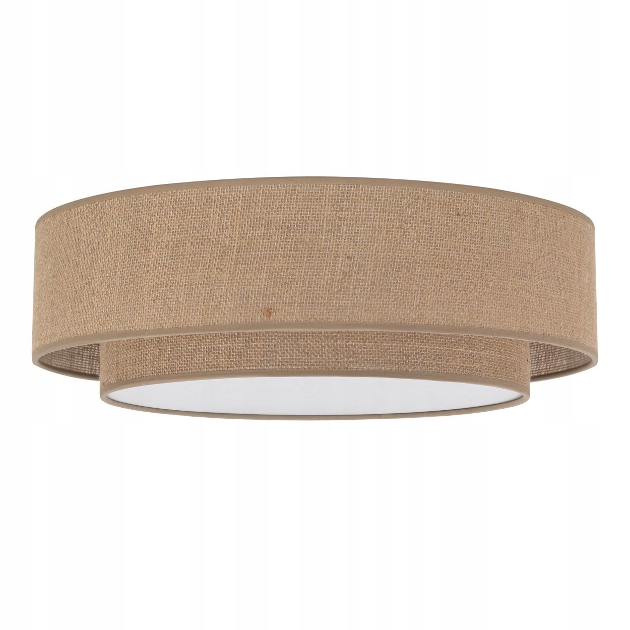 Stropná Lampa z juty 4xE27 50 cm, osvetlenie do spálne, obývačky