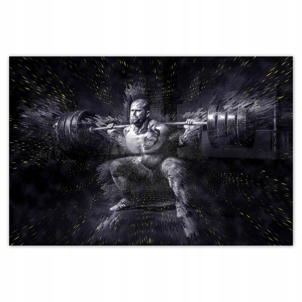 

Plakaty 60x40 Strongman Siłownia Siłka