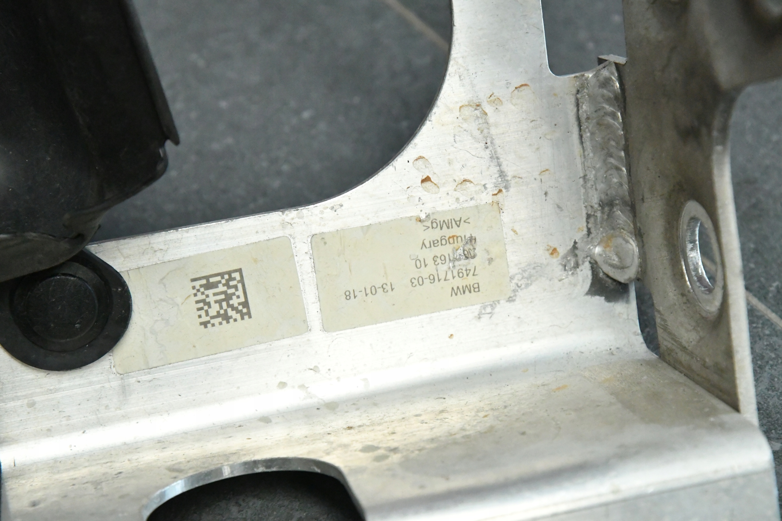 front panel, wall holder right lower bracket BMW Z4 G29 M40i