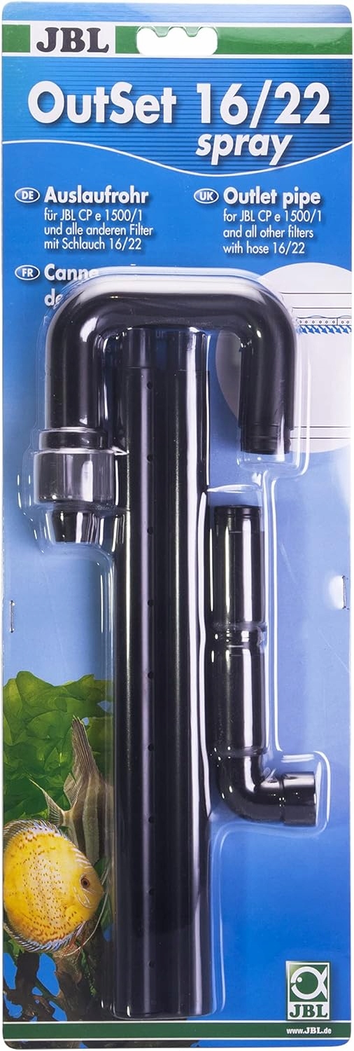 Levně Jbl OutSet Spray trubka tryska 16/22 mm vnější filtr regulovatelný kyslíkem
