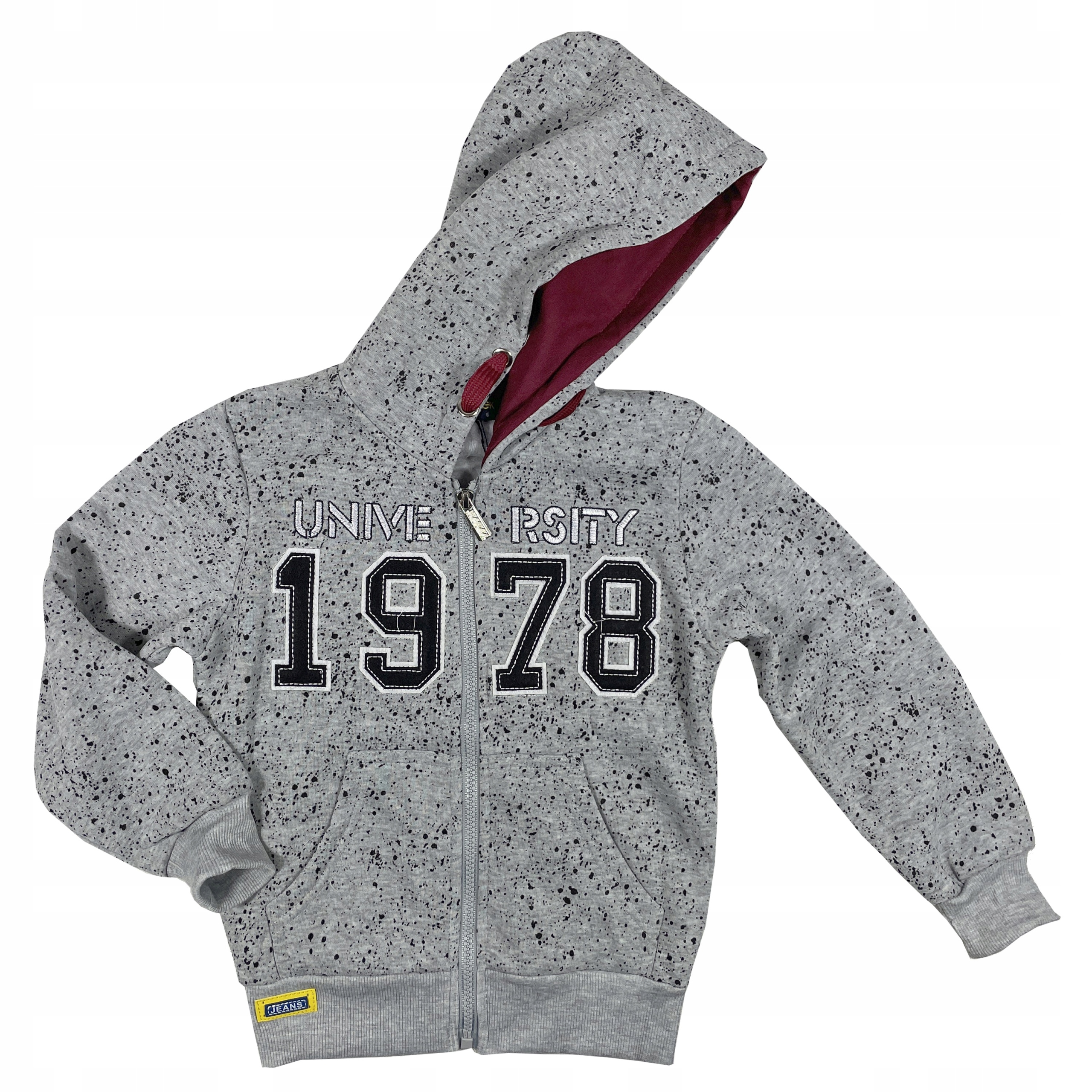 

Ciepła Bluza University r 8 122 cm Light