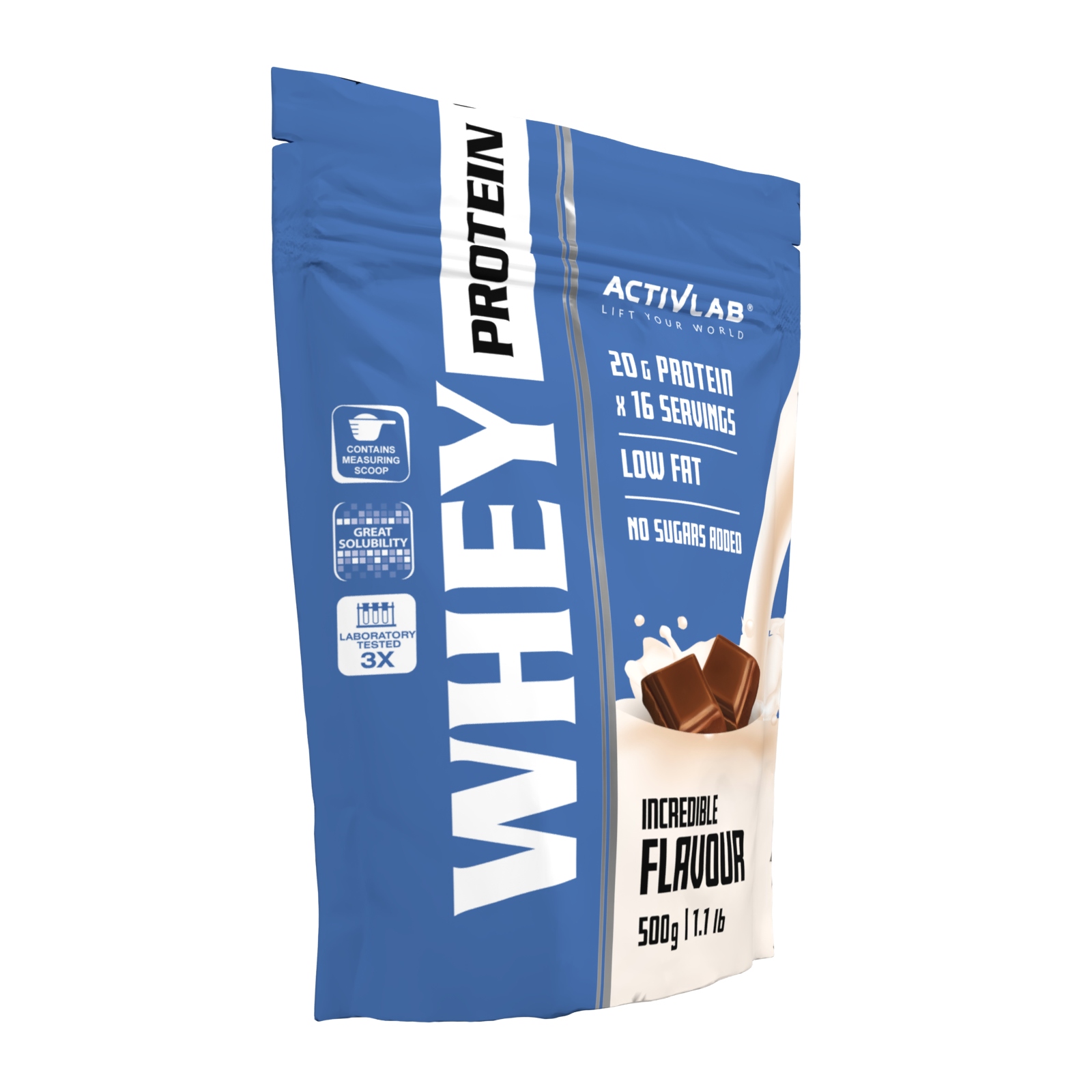 Activlab Whey Protein 500 г шоколадный вкус