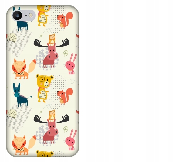 

Etui pokrowiec iPhone 7 Slodkie zwierzatka