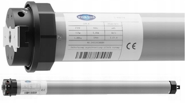 Motor pro rolety Portos S-60/50 do fi 60 mm, mechanické kabelové koncovky