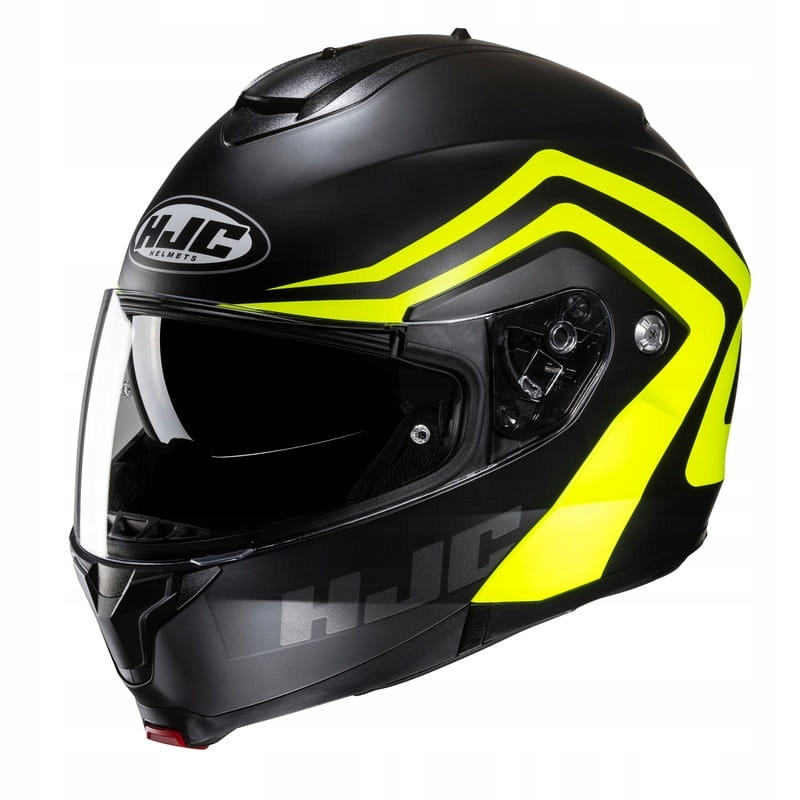 Helma Hjc C91N Nepos čierna/yellow L Na Darček