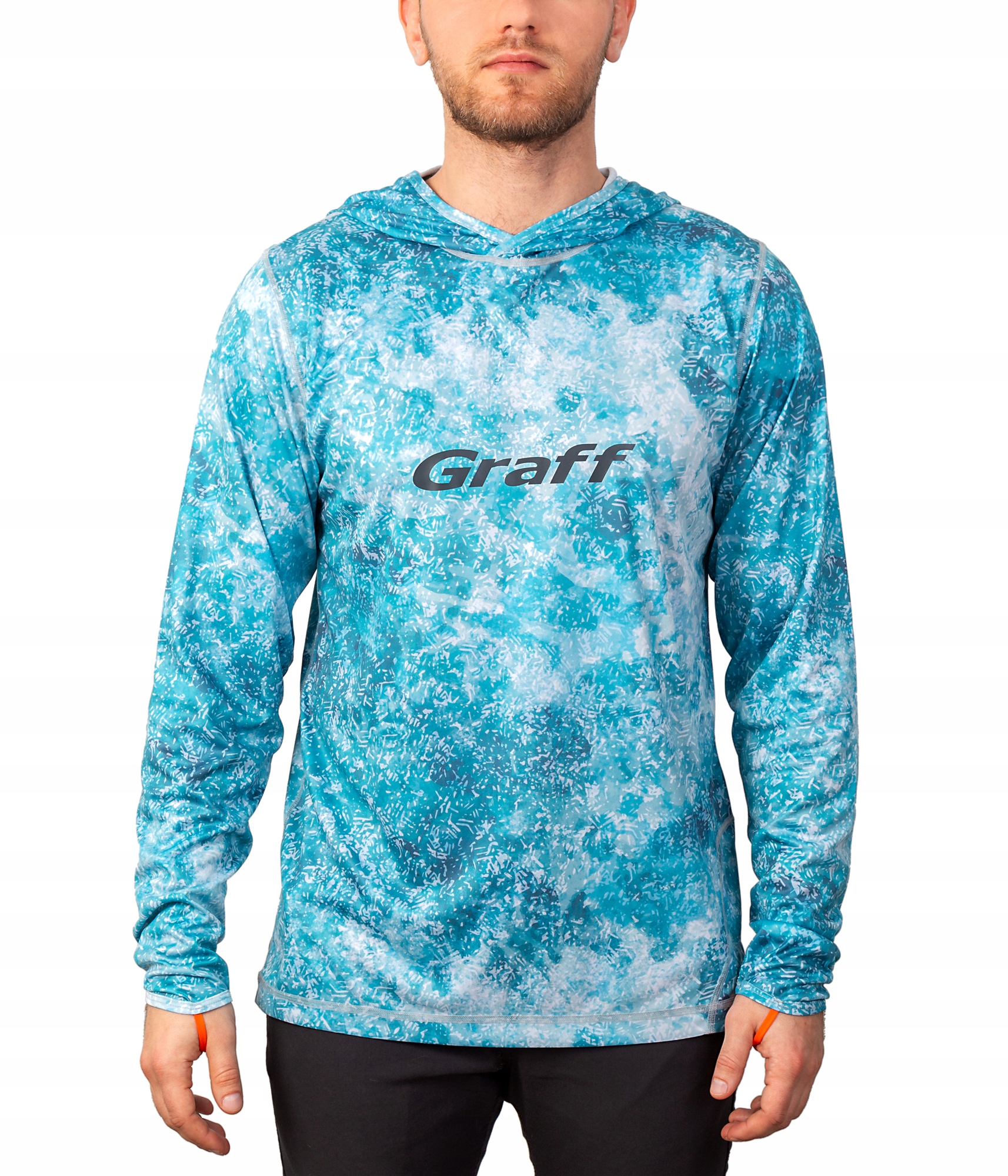 GRAFF UPF50 BLUZA Z KAPTUREM 964-CL-15 ROZ. L Stan opakowania oryginalne