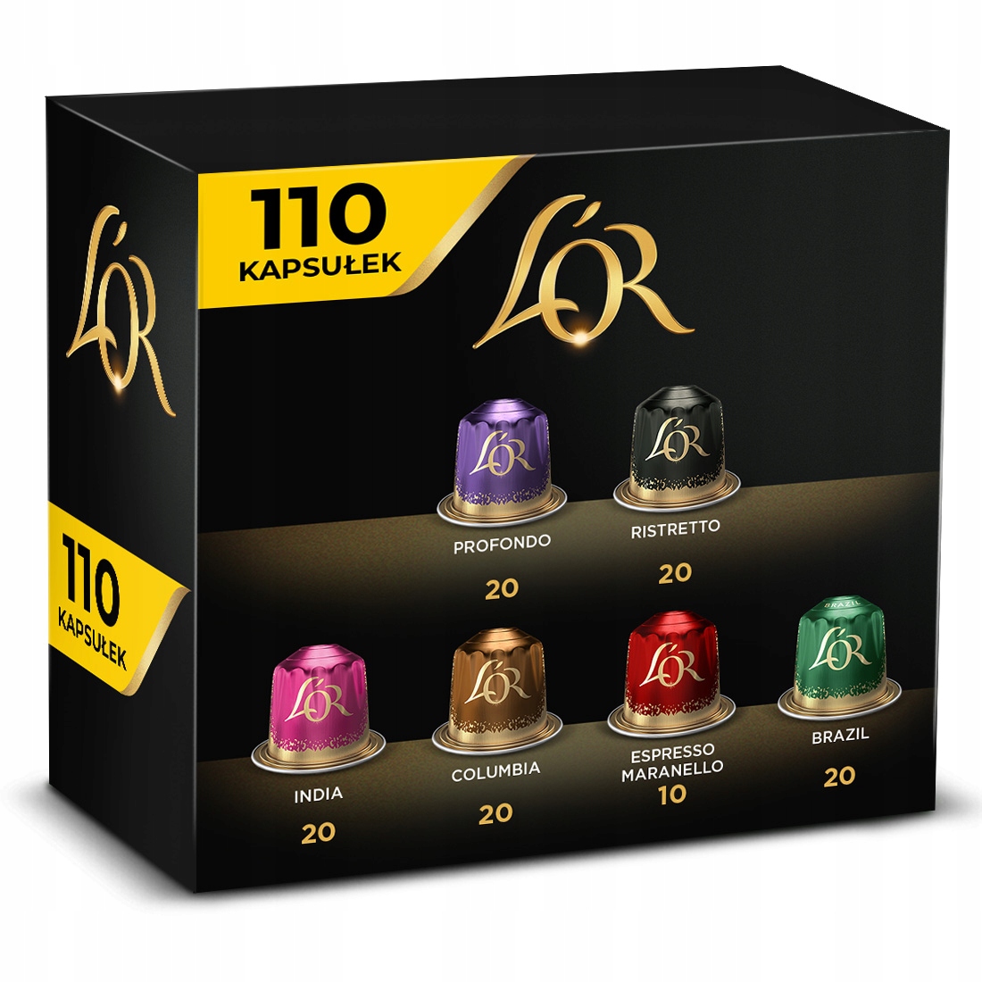 Kapsułki L'or do Nespresso(r)* Zestaw [110 kaw] 10+1 Gratis!