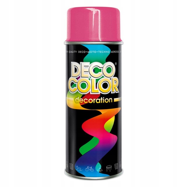 

Lakier w sprayu Różowy 400 ml Deco Color