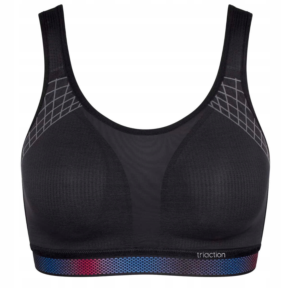 Sportovní podprsenka Traction Cardio Flow N01 Ex Triumph Černá 75G