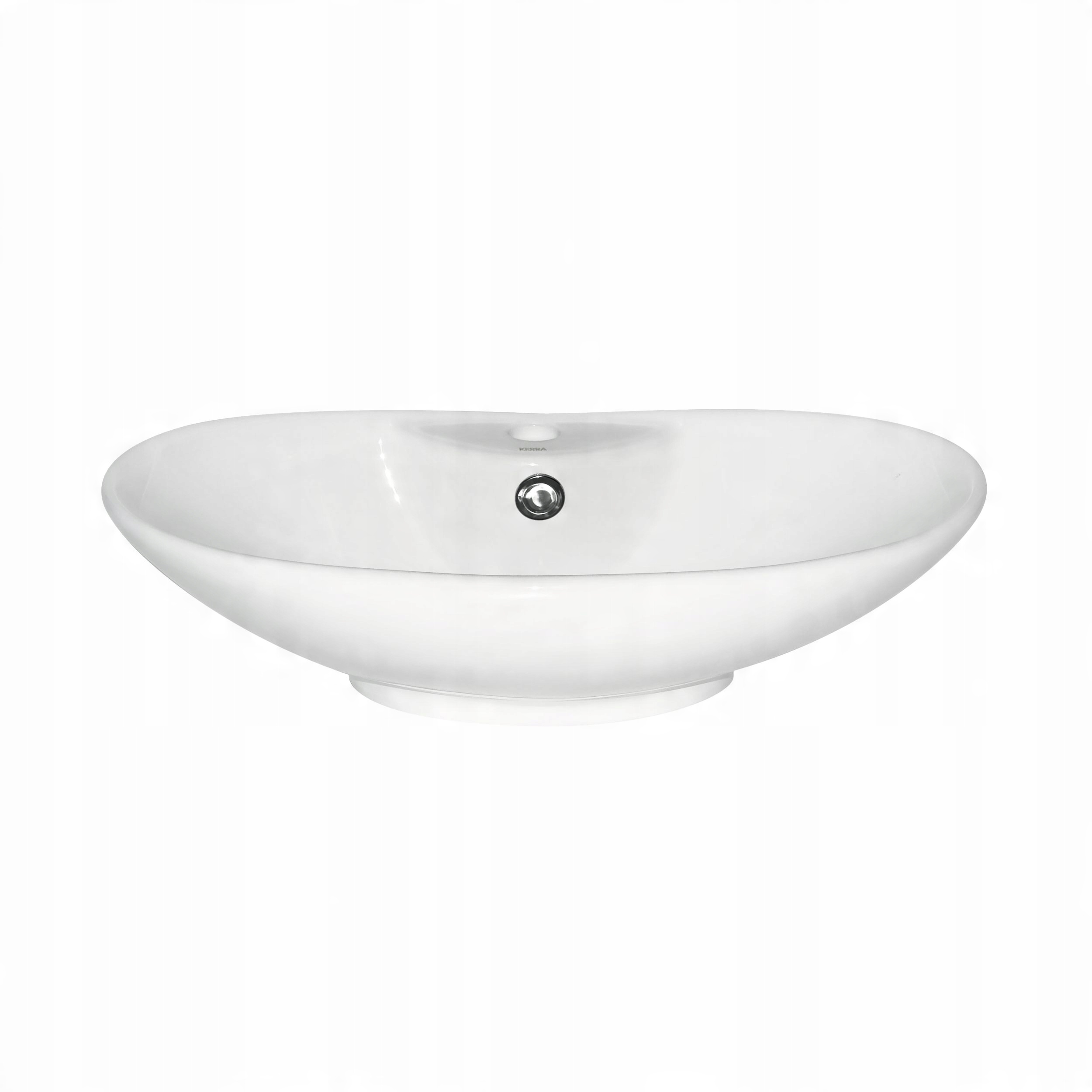 

Umywalka Ceramiczna Nablatowa Owalna KR-139 Biała