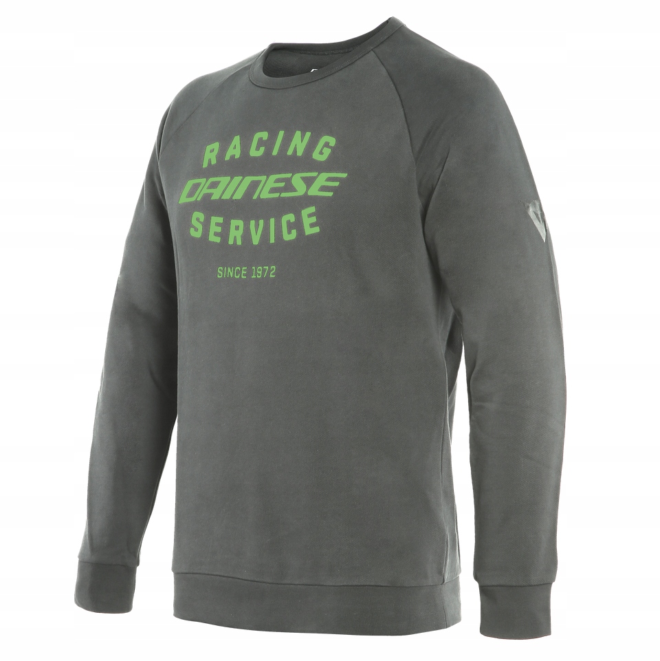 Mikina Dainese Paddock Sweatshirt Sivá/Zelená M