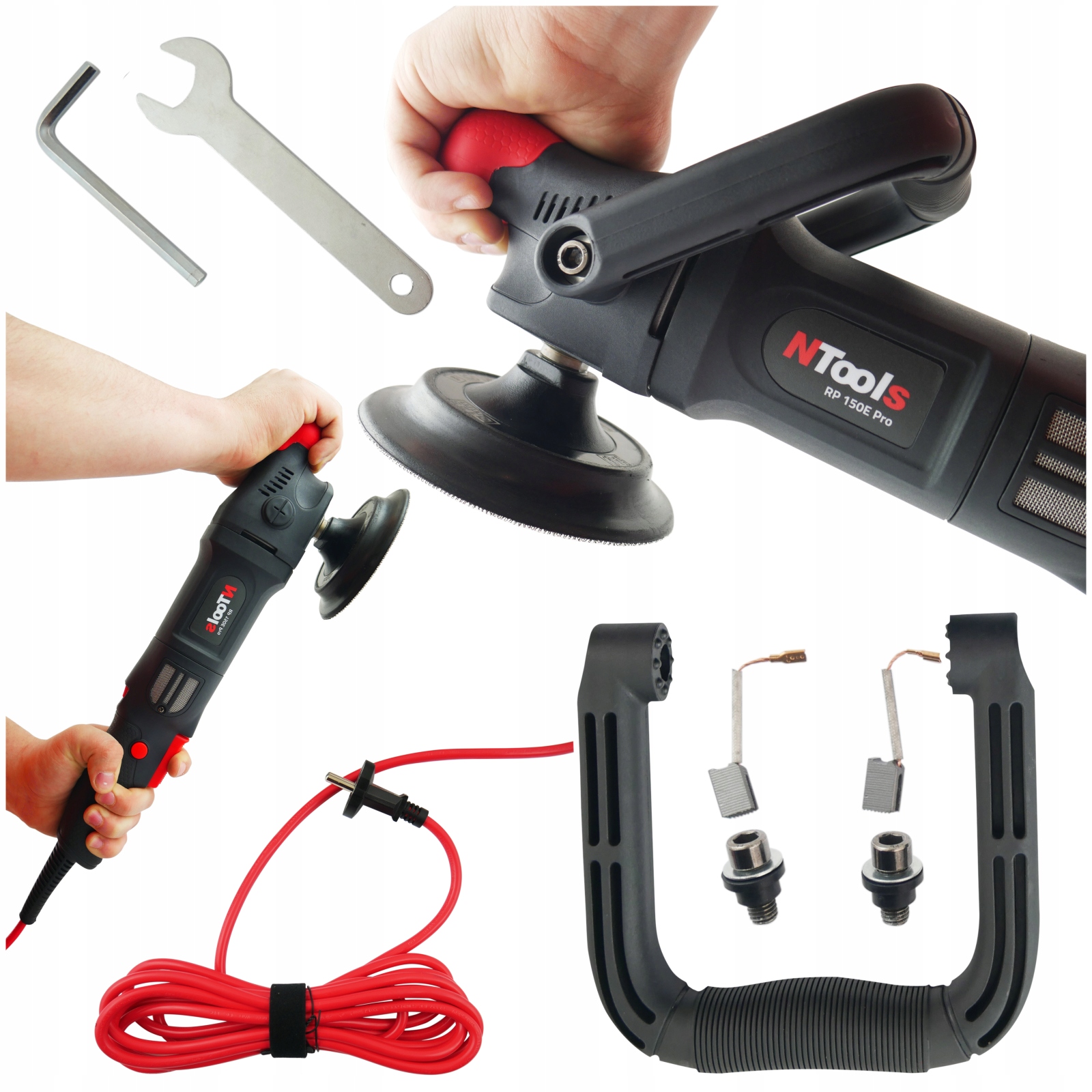 Elektrická automobilová do auta RP150E Pro NTools 800-3300 Rpm, držák typ D