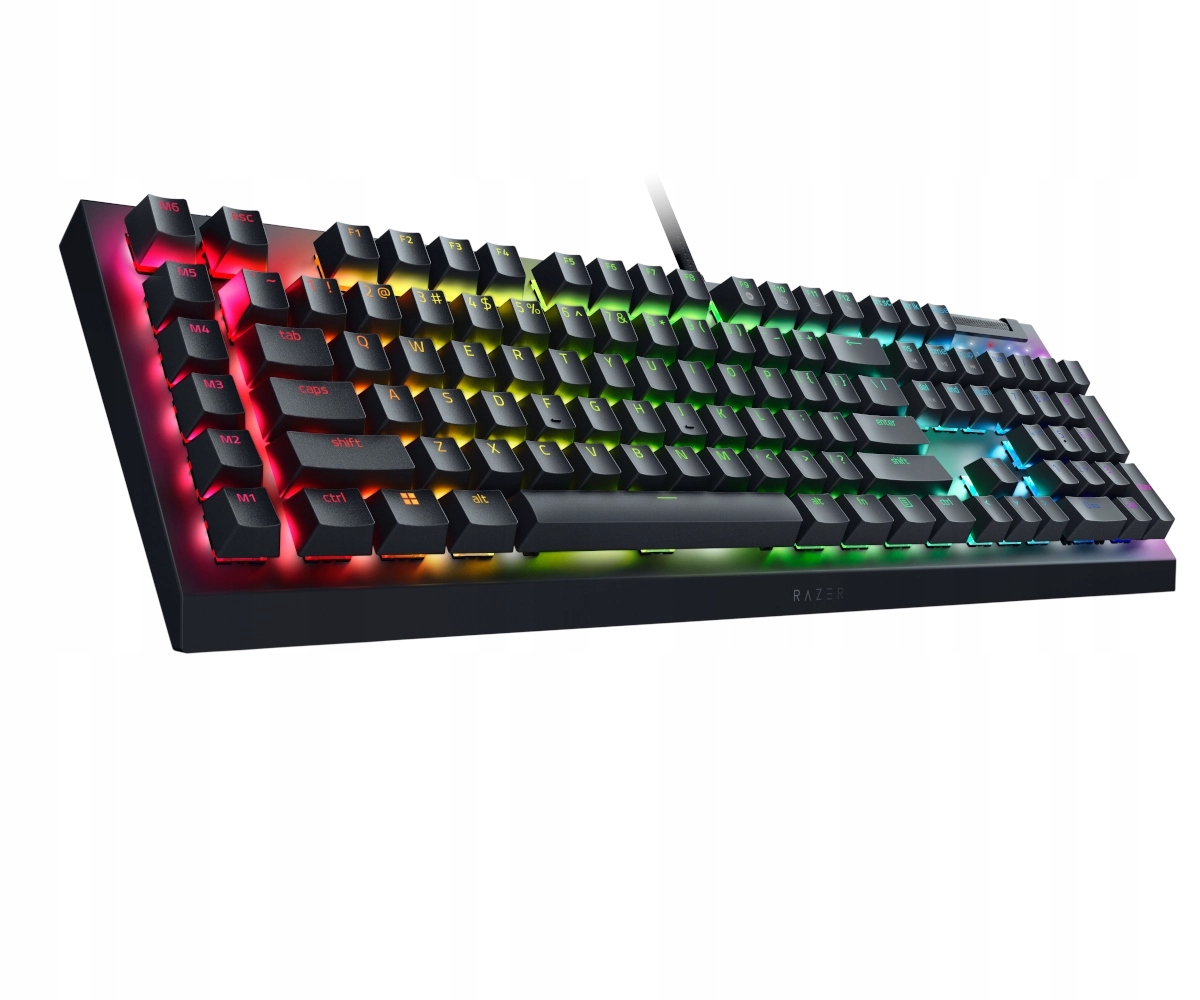 RAZER Klawiatura Gamingowa Przewodowa BlackWidow V4 X, układ US — 5