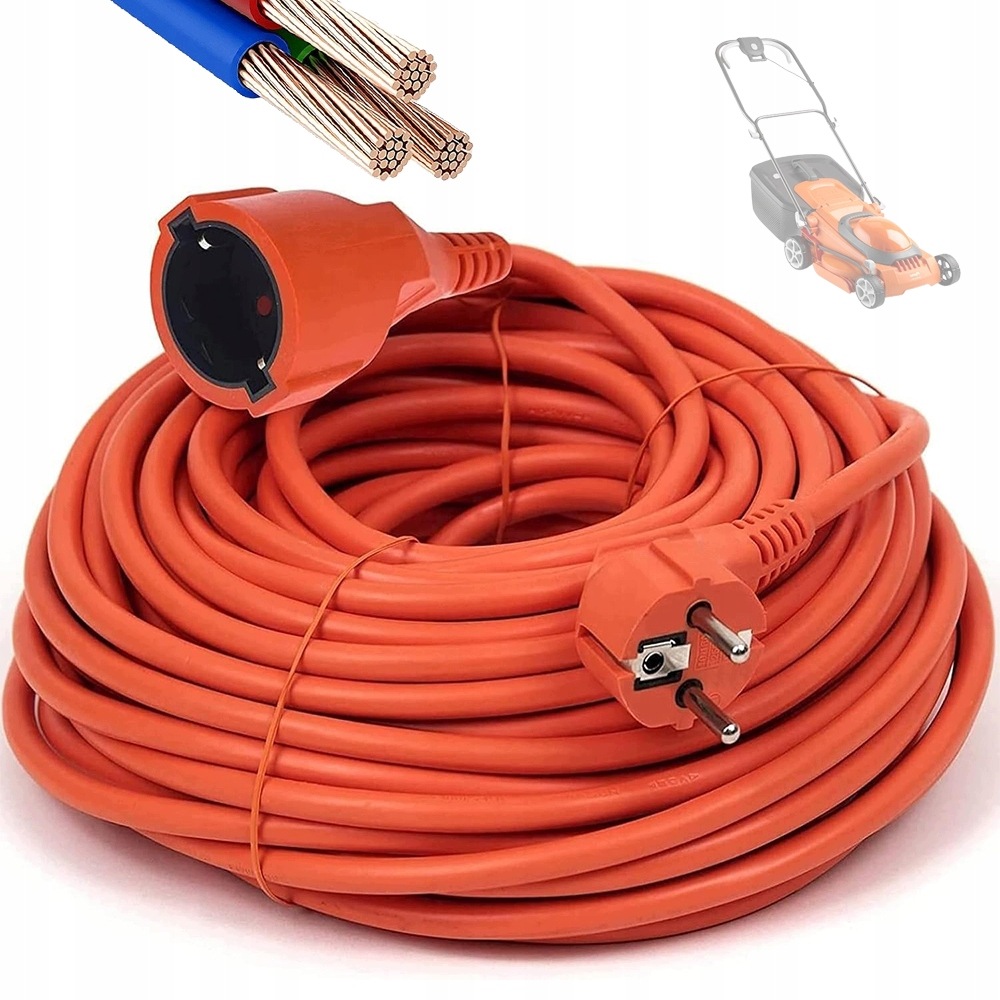 Prodlužovací Kabel Pro Sekačku 30 M 3*0.75 Prodlužovací Kabel Pro Zařízení