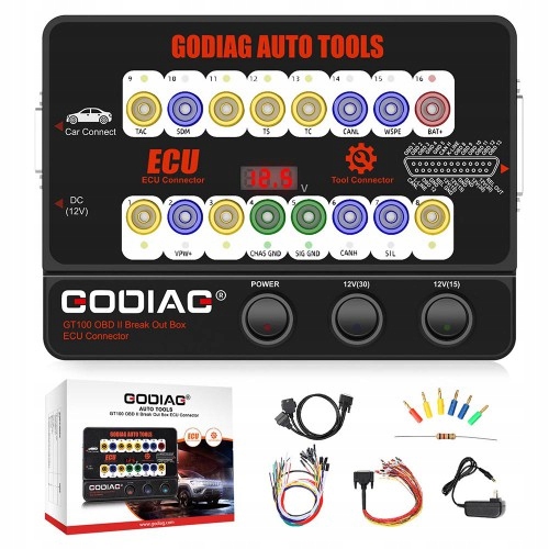 GODIAG GT100+ PLATFORMA TESTOWA OBD2 LICZNIKI STEROWNIKI ECU SRS