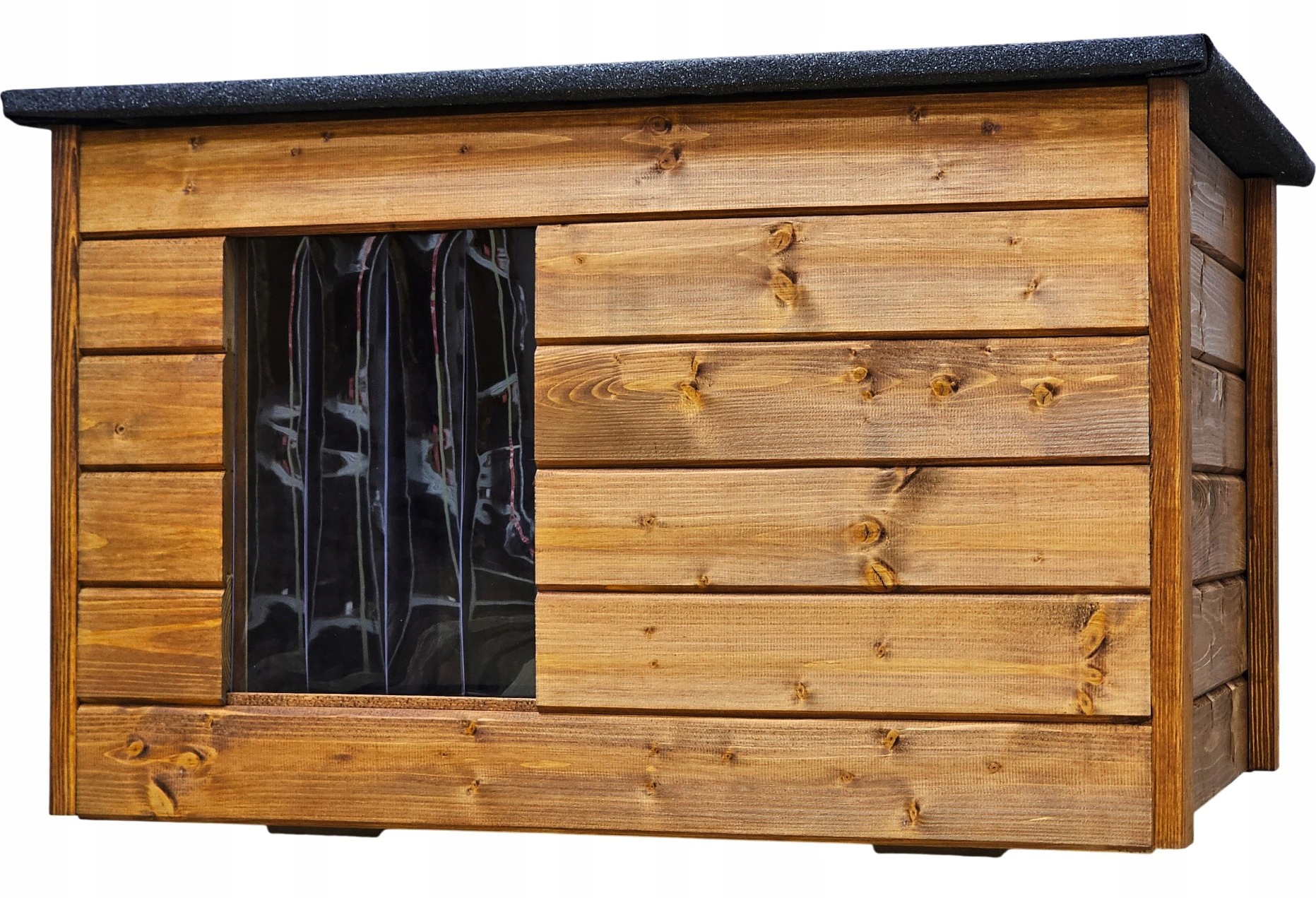 Buda Dla Psa L Ocieplana 3X Malowana Złoty Dąb Cocker Spaniel Beagle Pudel