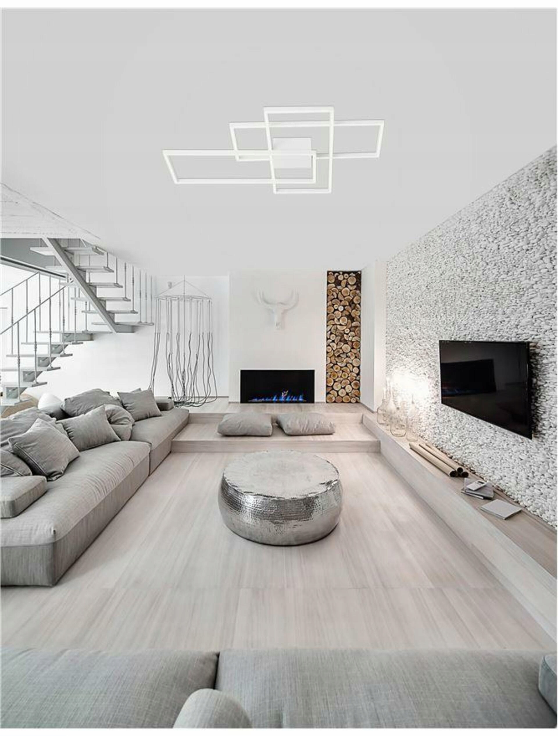 Nova Luce Moderné prisadené Led svietidlo Bilbao v niekoľkých variantoch 55