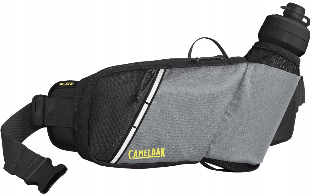 Batoh ledvinový bederní pás CamelBak Podium Flow belt šedo-žlutý 2,5 l