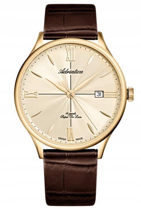 Pánské Hodinky Adriatica A1230.1261MXLC Mechanické, gravírování