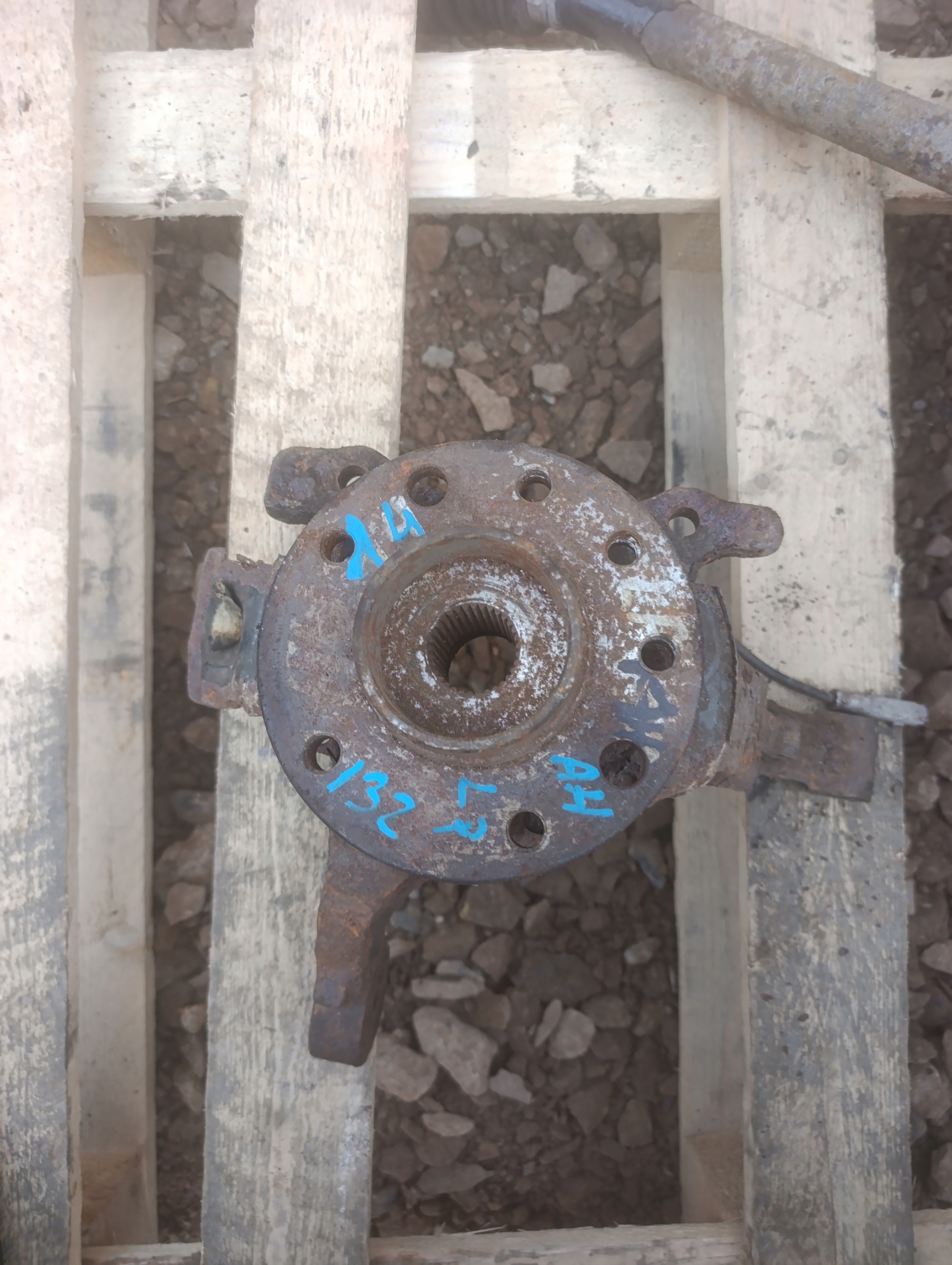 swing z of the pivot left front left front Opel Astra H
