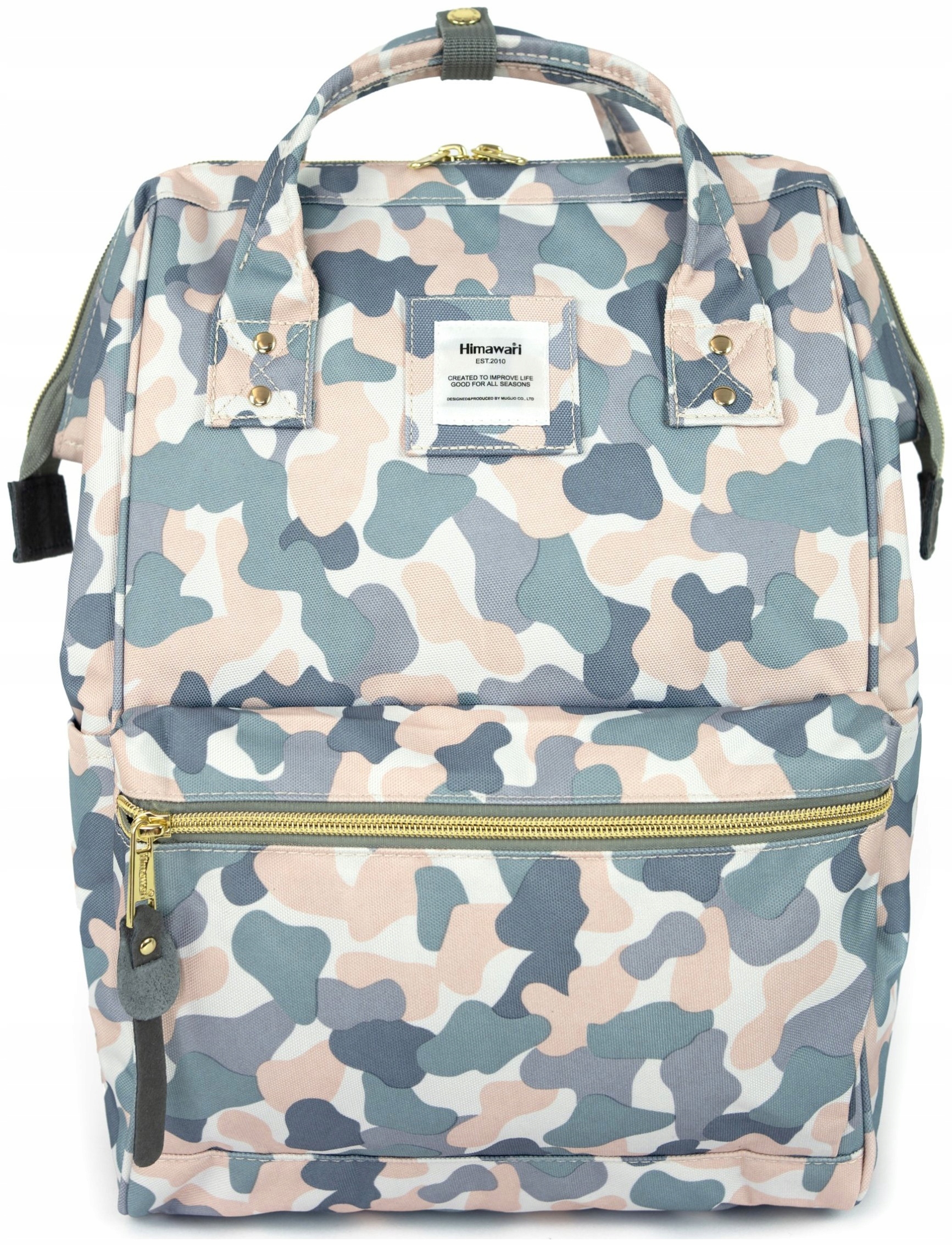 Batoh na notebook Himawari Multi M prostorný organizér Usb Multicolor