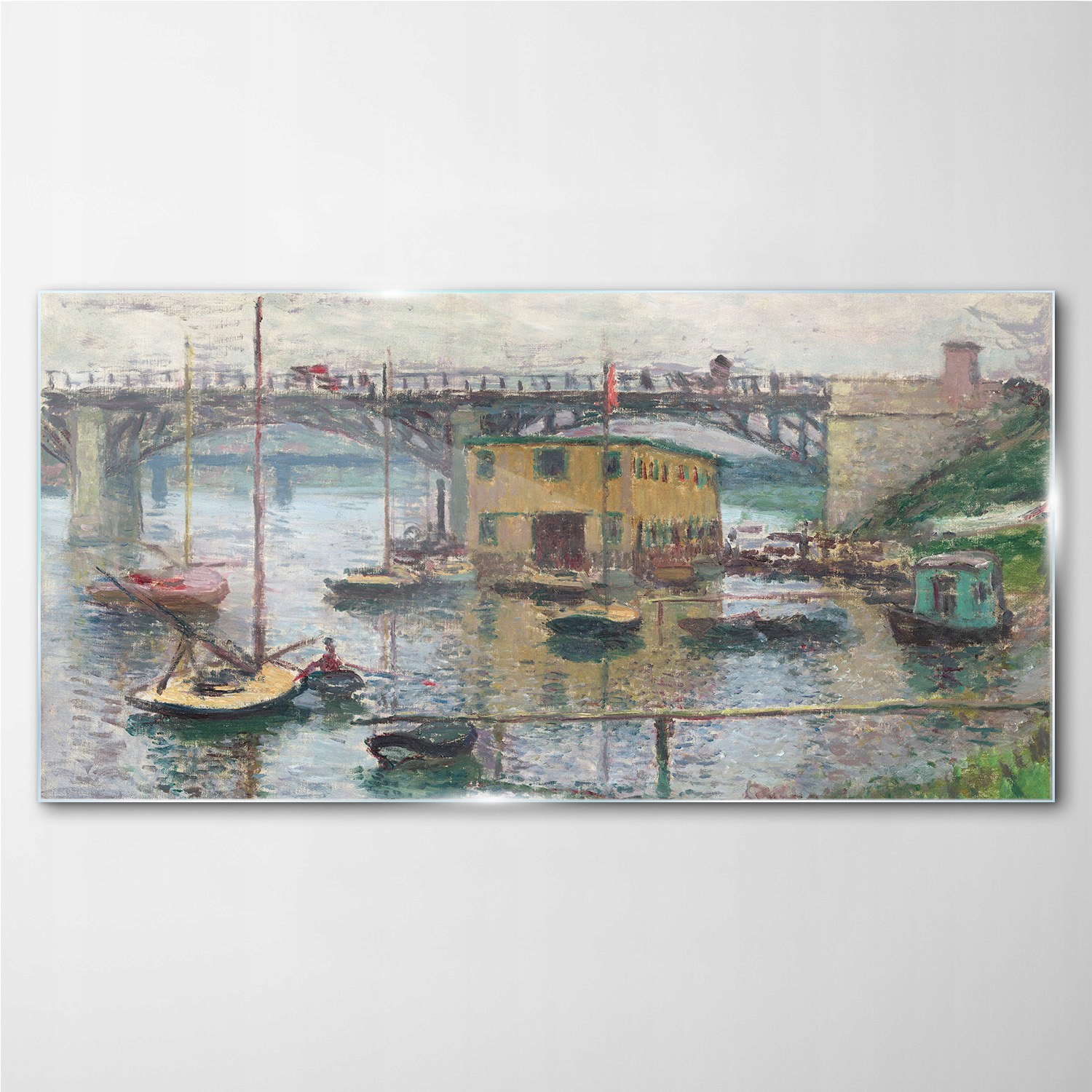 

Foto obraz szklany Most na Argenteuil Monet 140x70