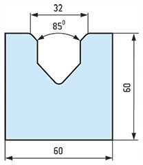 MATRYCA do prasy krawędziowej TYP AMADA/835/NOWY