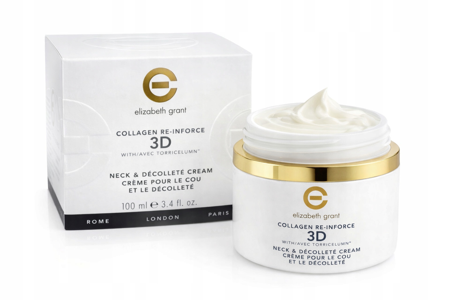 Elizabeth Grant Collagen Re-Inforce 3D krém na krk a dekolt Lifting 100 ml