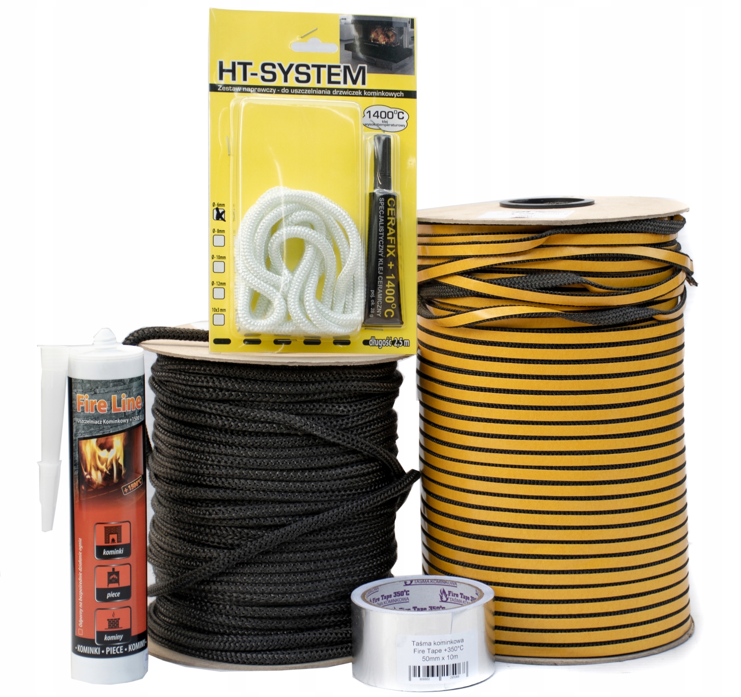 ZESTAW NAPRAWCZY PIECA/KOTŁA USZCZELKA/SZNUR 6mm Rodzaj inne