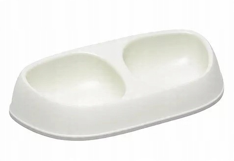 

Miska podwójna Sensibowl biała 2x200 ml