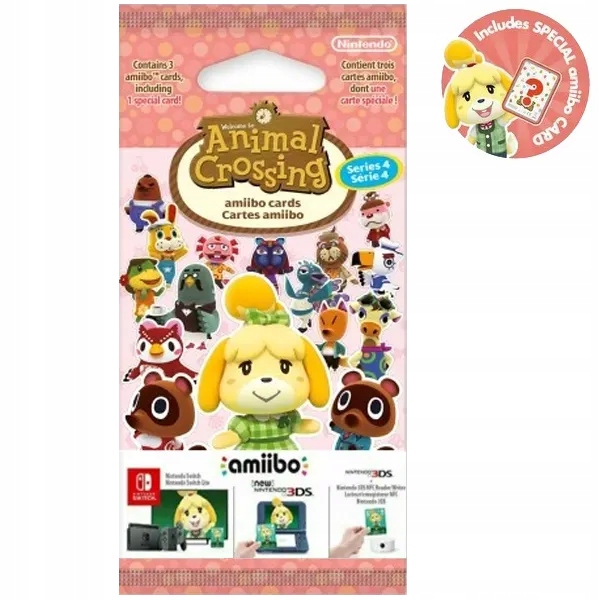 ANIMAL CROSSING KARTY AMIIBO SERIA 4