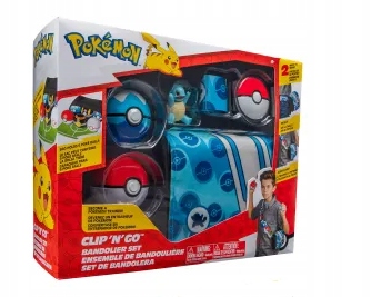 

Pokemon Zestaw Clip N Go Bandolier Squirtle