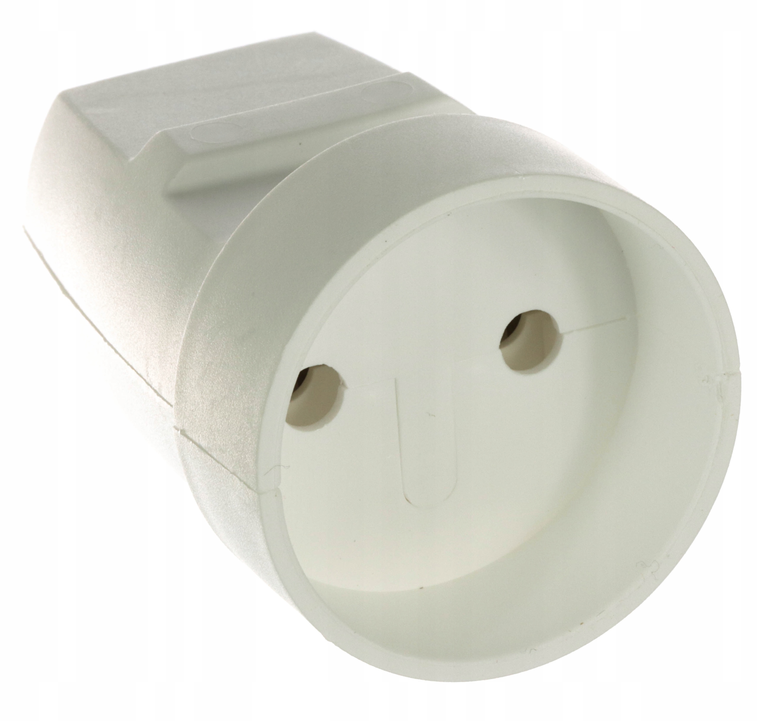 

Elgotech Gniazdo na kabel pojedyncze 250V białe