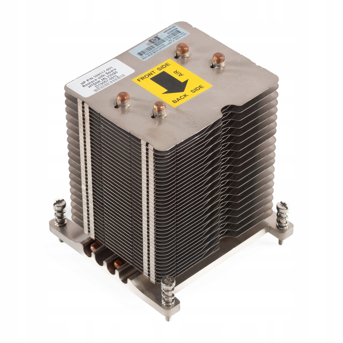 Hp 519067-001 LGA1366 Cpu Heatsink 504117-001 ML330 G6