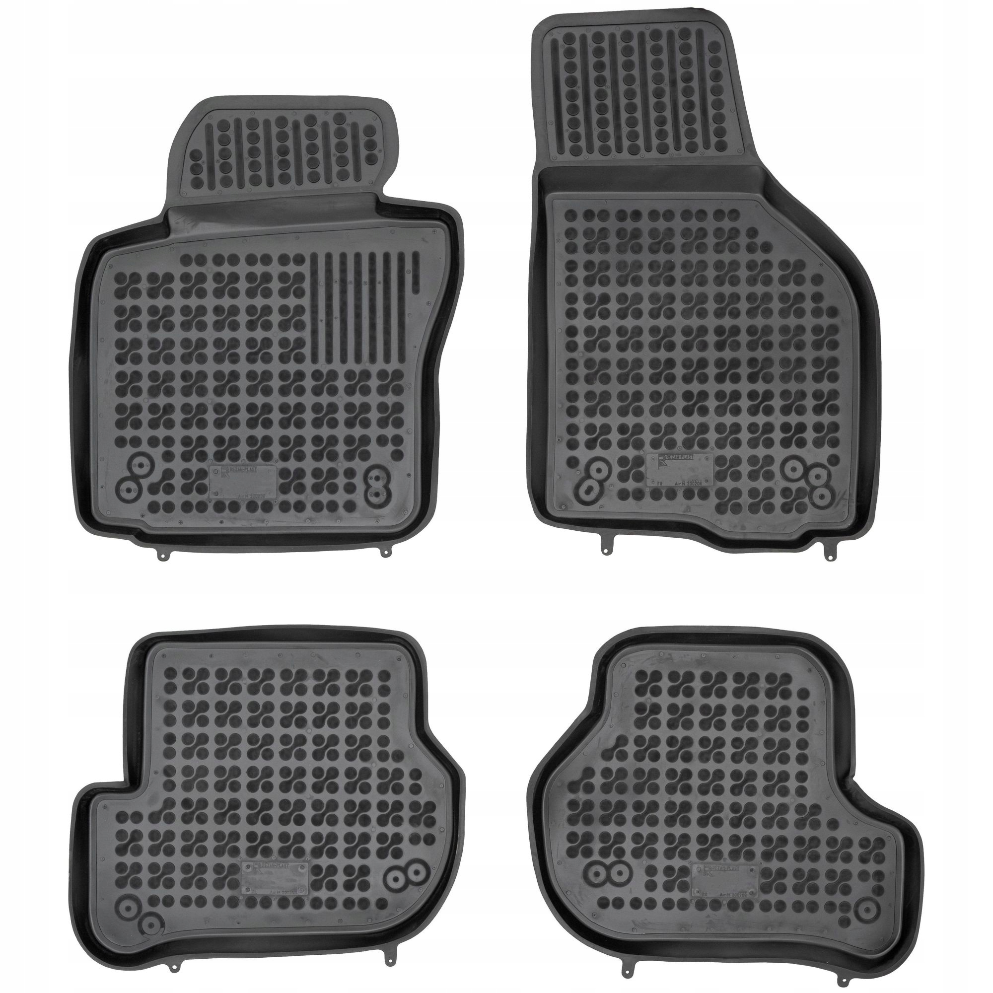 Dywaniki czarne do Volkswagen Golf V 2003-2007