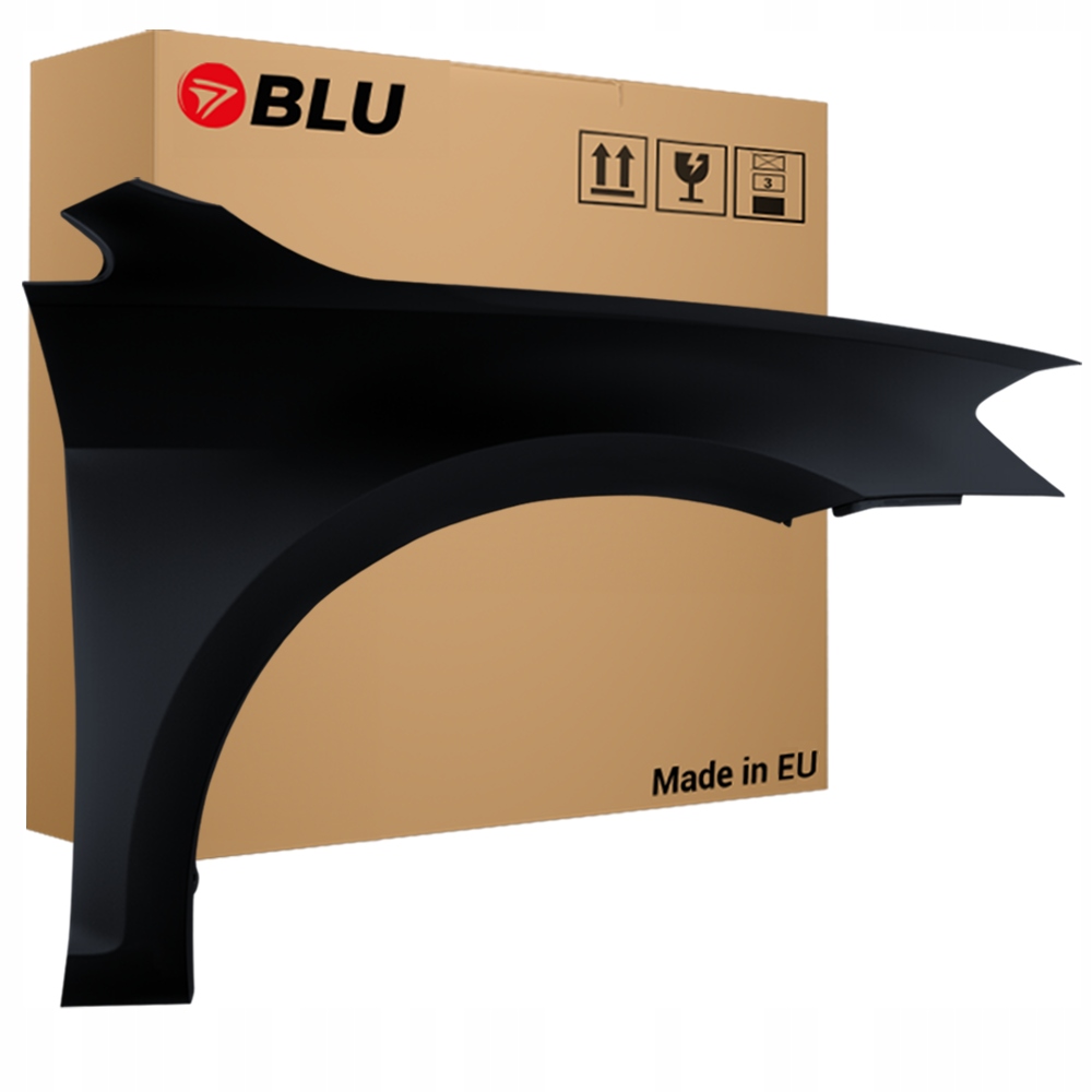 Blu Blatník Vw Golf VII 7 LC9X pravý černý 12-17 přední