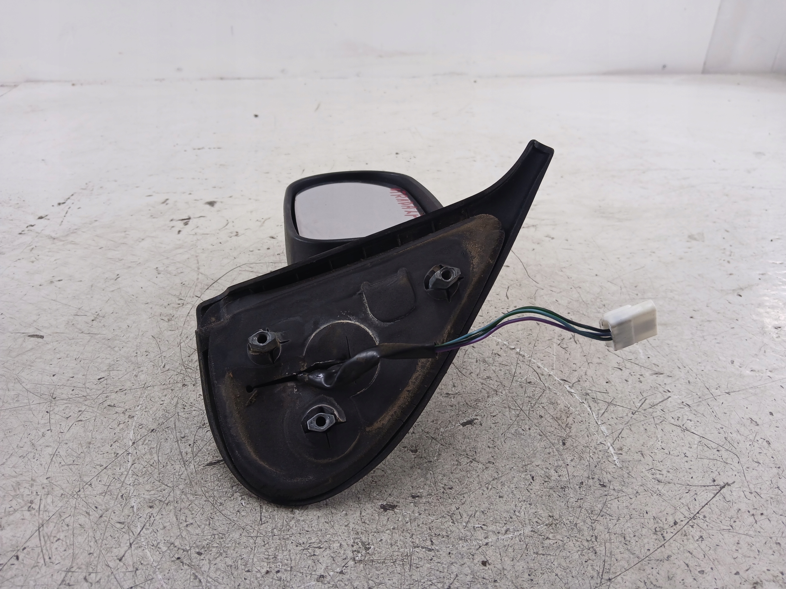 FIAT STRADA III PICKUP mirror left black, 3 PIN