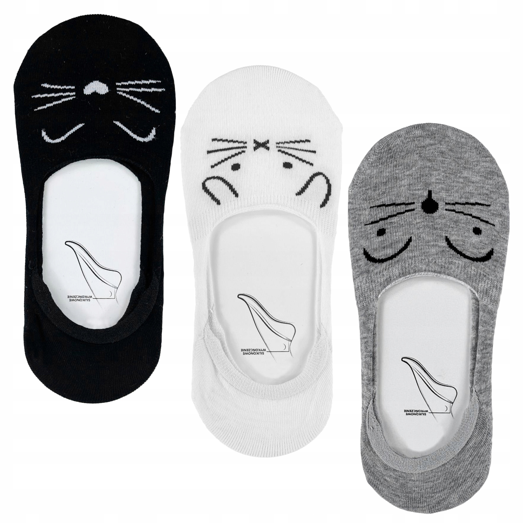 Moraj Balerínky krátké ponožky se zvířátky 3 Páry 35 38