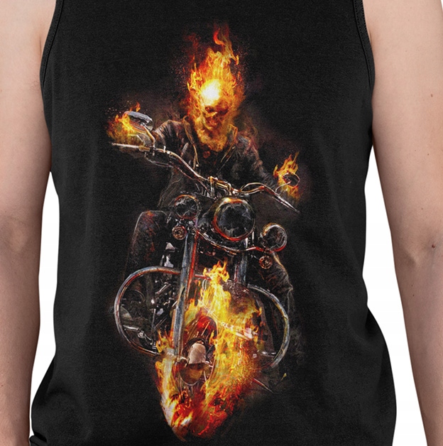 TANK TOP HORROR/ROCK GHOST RIDER Marka inna