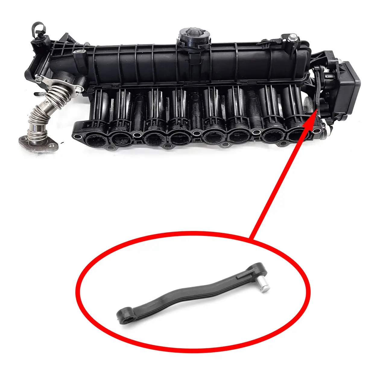 Páčka nastavovače sacího potrubí Hyundai, Kia (1.7CRDI a 1.6CRDI)