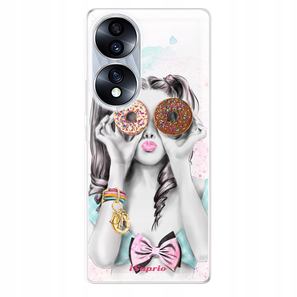 Silikonowe etui iSaprio Donuts 10 do Honor 70