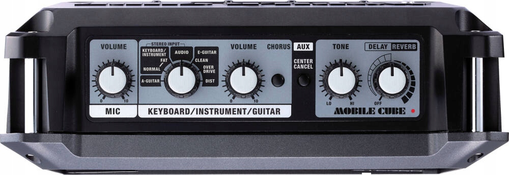 ROLAND MOBILE CUBE KOLUMNA WZMACNIACZ INSTRUMENTALNY COMBO STEREO BATERIE Rodzaj combo