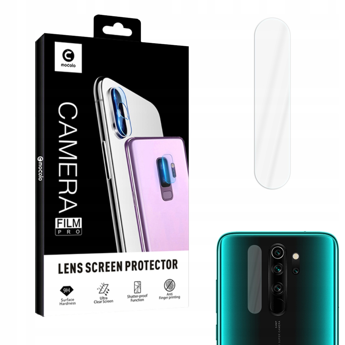 

Mocolo Lens Szkło Na Kamerę Do Redmi Note 8 Pro
