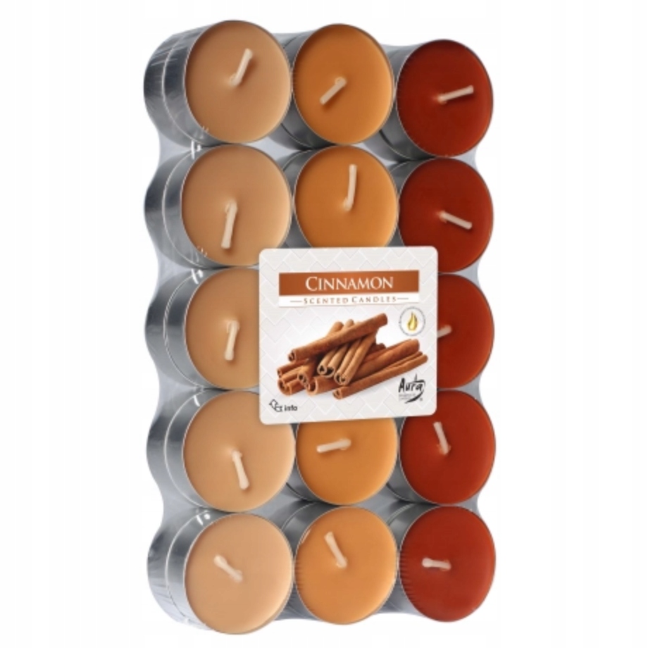 

Bispol Podgrzewacze świeczki tealight Cynamo 30szt