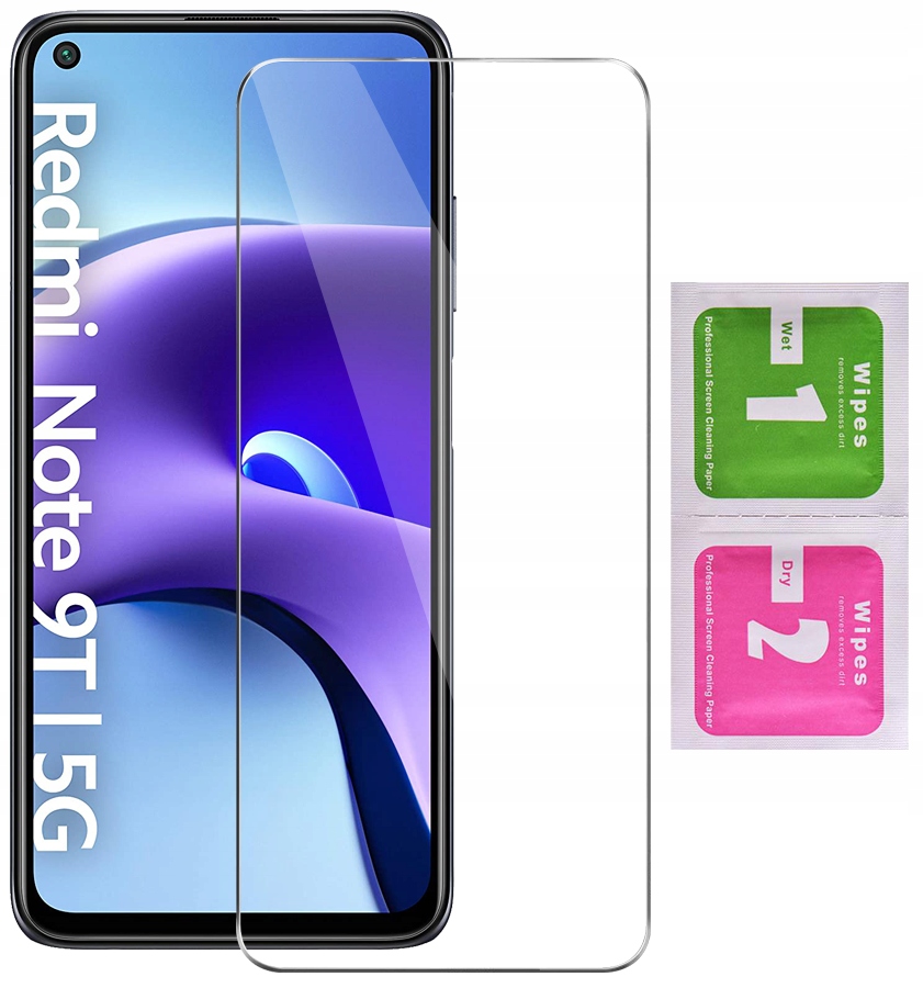 Szkło Hartowane 9H do Xiaomi Redmi Note 9T 5G