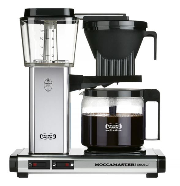 Kávovar Moccamaster Kbg Select Polished Silver