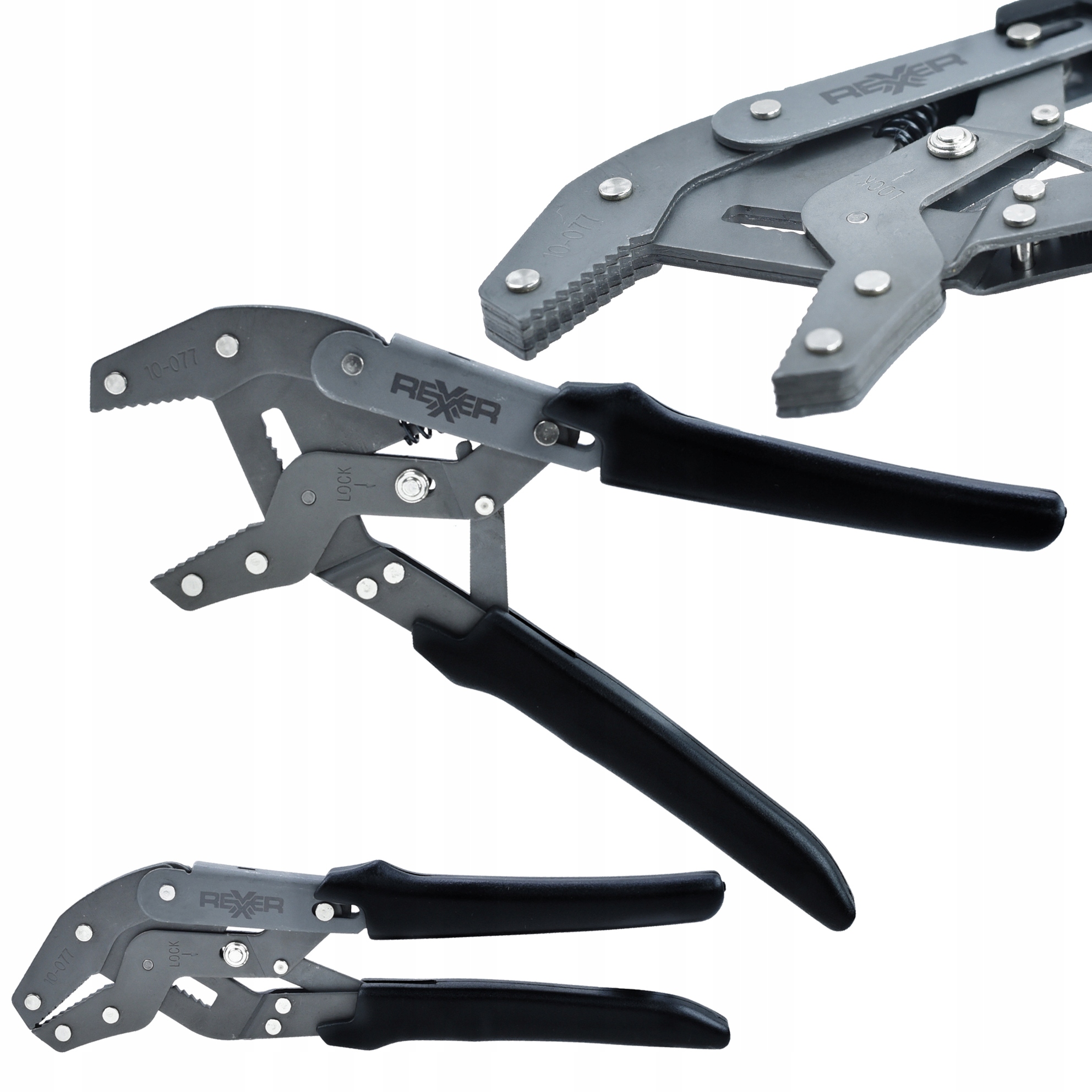 Szczypce Uniwersalne Nastawne Do Rur Turbo 175 MM