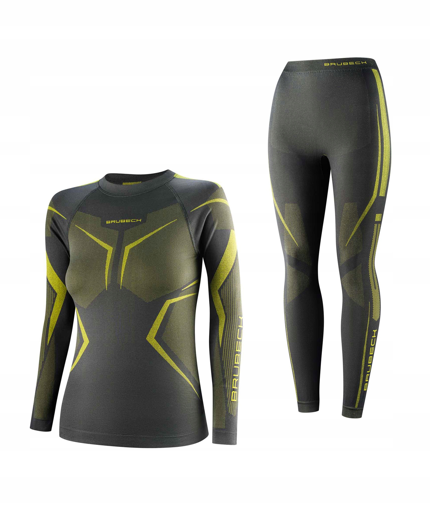 Bielizna termoaktywna damska Brubeck Dry Komplet Bluza spodnie XL