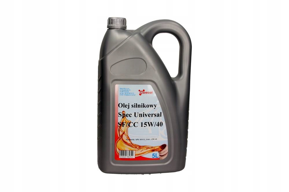 OLEJ SPECOL 15W40 5L UNIVERSAL SF/CC