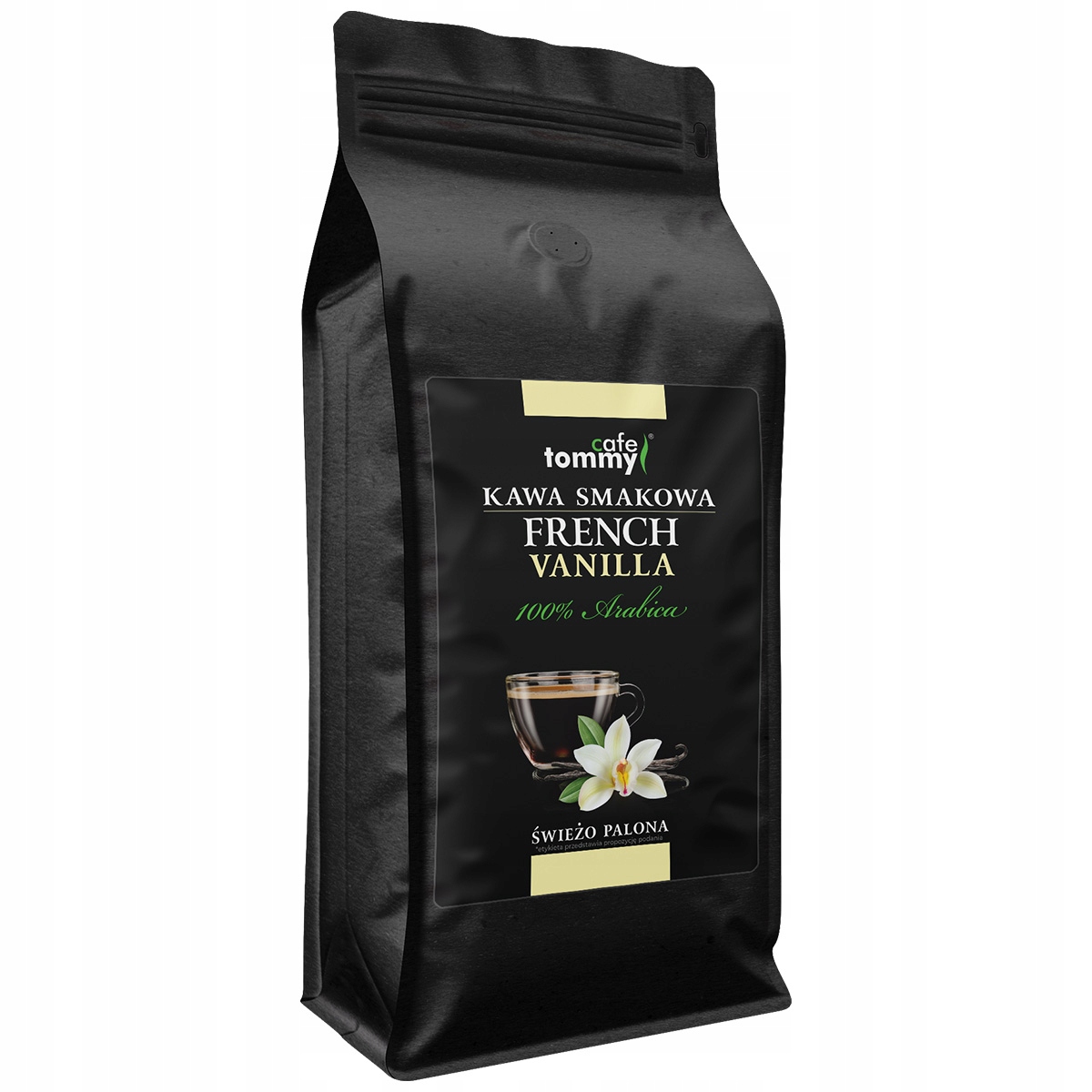 Kawa ziarnista smakowa French Vanilla 1kg 100% Arabica Waniliowa